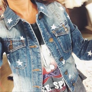⭐️Star Denim Jacket⭐️
